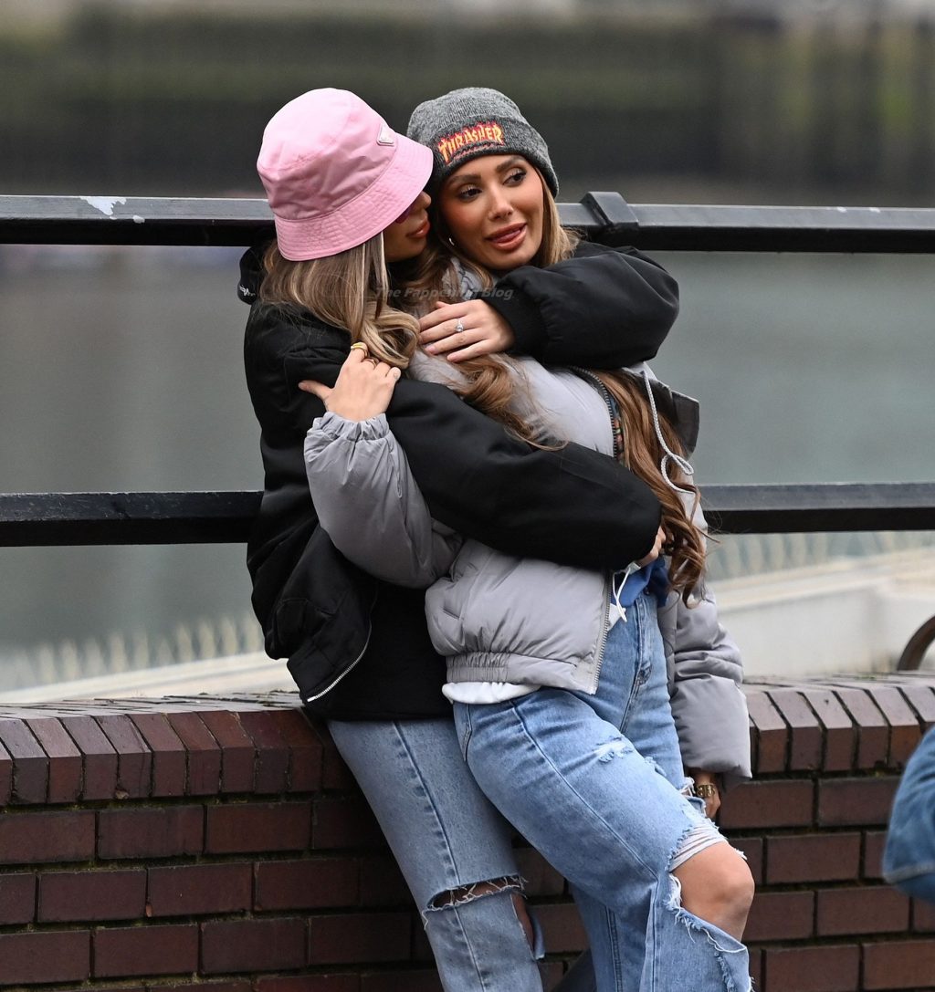 Demi Sims Packs on the PDA With Her Girlfriend Francesca Farago in London (66 Photos)