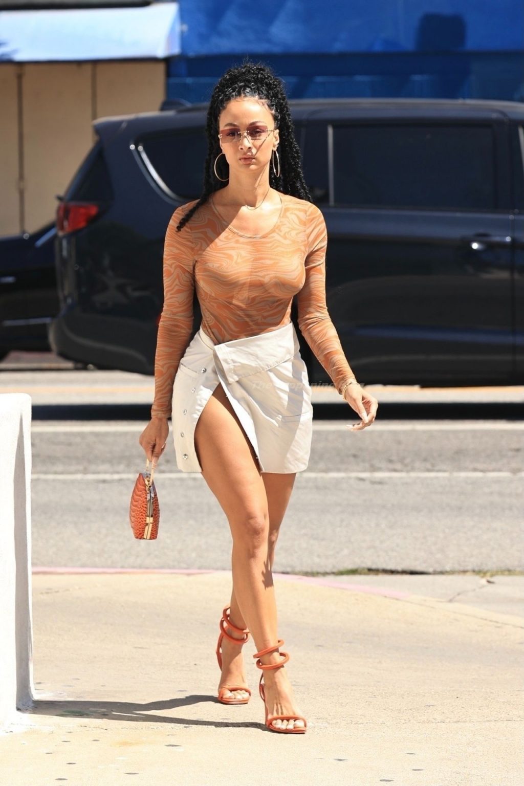 Draya Michele Puts on a Risqué Display as She is Spotted Running Errands in LA (76 Photos)