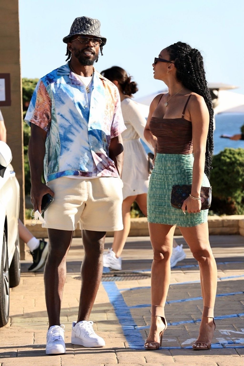 Leggy Draya Michelle &amp; Tyrod Taylor are Spotted in Malibu (17 Photos)