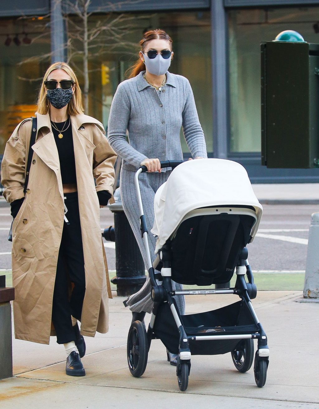 Gigi Hadid is Spotted Pushing Her Baby in Her Stroller in NYC (10 Photos)