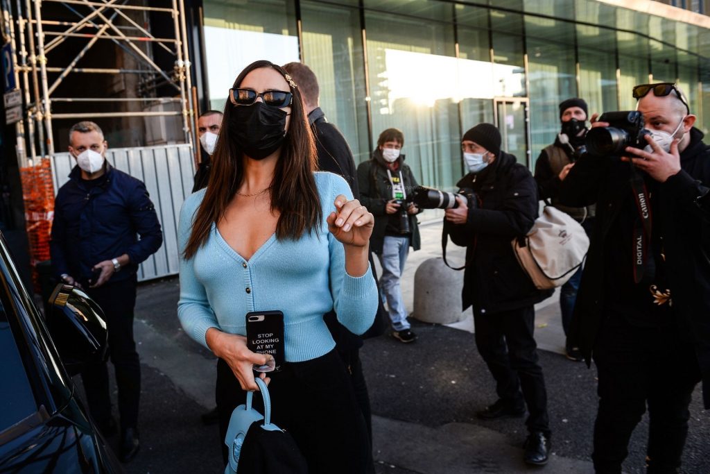 Irina Shayk is Seen Feeling Blue in Milan (132 Photos)