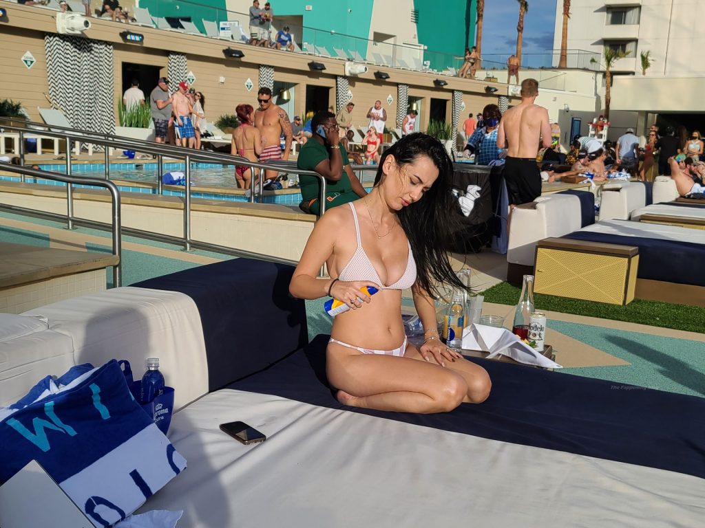 Iva Kovacevic Stuns in a Small Bikini During March Madness in Las Vegas (41 Photos)