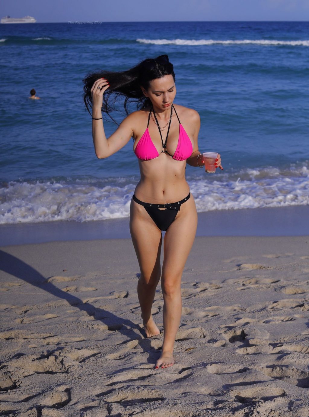 Iva Kovacevic Shows Off Her Sexy Body in a Bikini on the Beach in Miami (29 Photos)