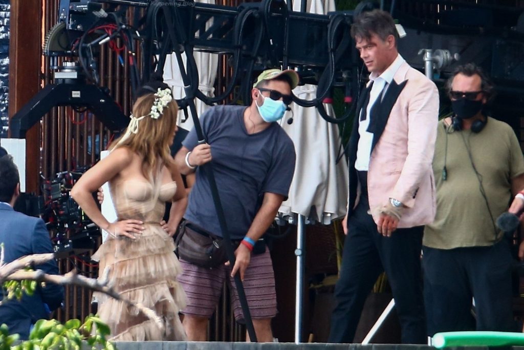 Josh Duhamel is Seen Filming Shotgun Wedding with Co-star Jennifer Lopez (63 Photos)