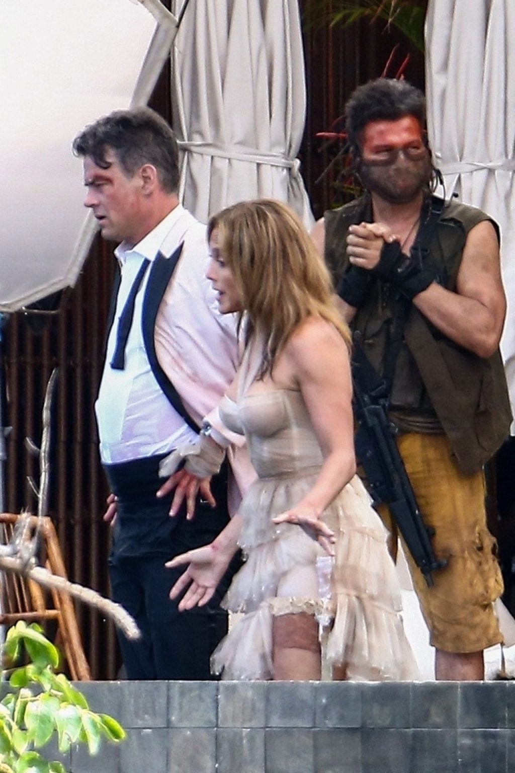 Josh Duhamel is Seen Filming Shotgun Wedding with Co-star Jennifer Lopez (63 Photos)