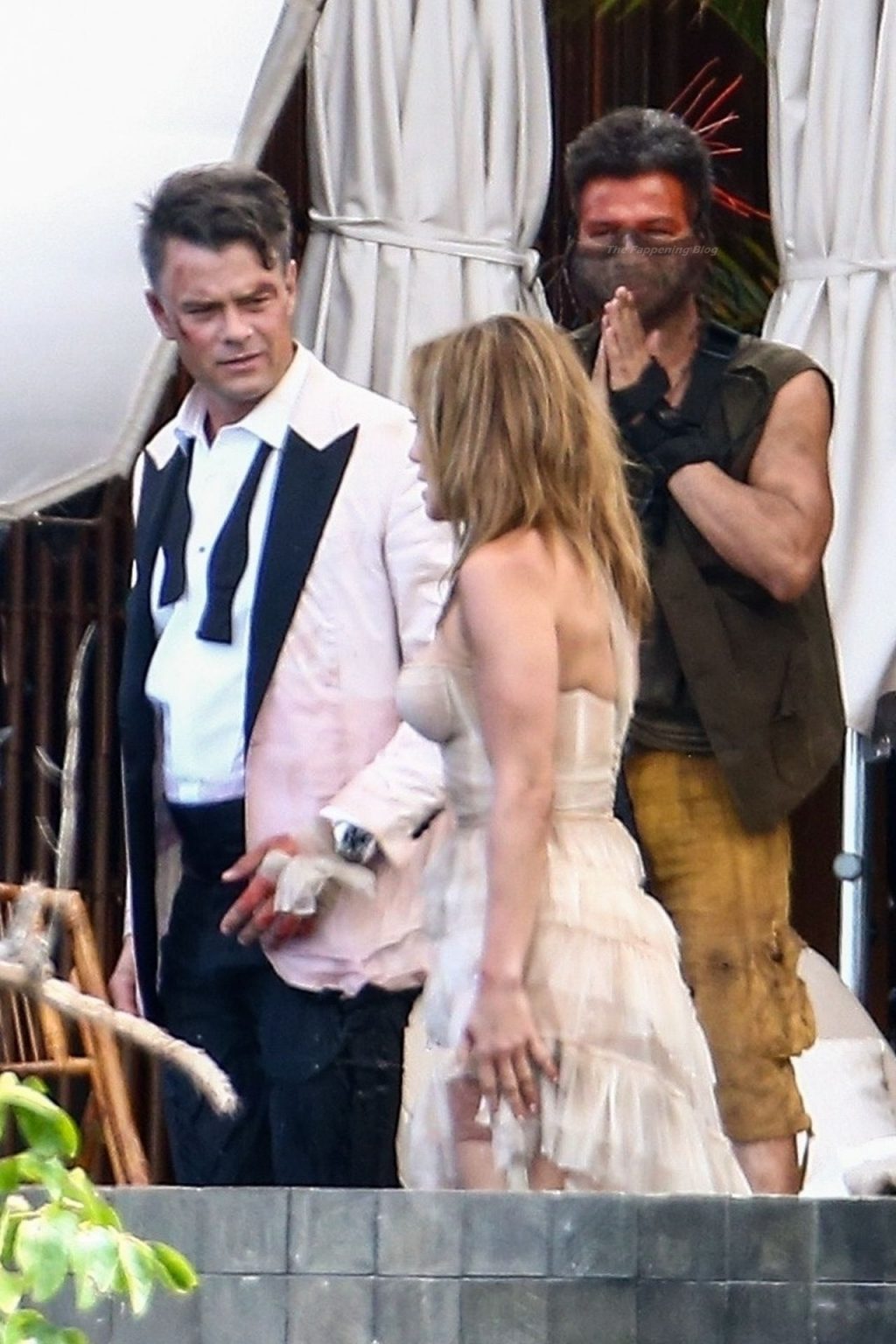 Josh Duhamel is Seen Filming Shotgun Wedding with Co-star Jennifer Lopez (63 Photos)