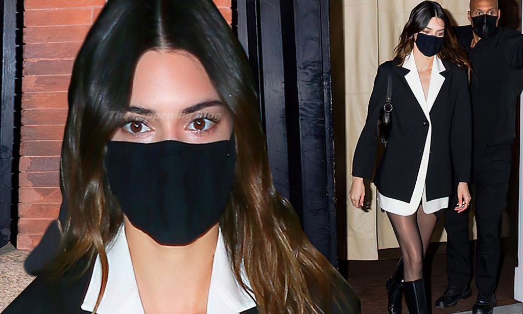Leggy Kendall Jenner is Seen Arriving for Dinner at a Restaurant in New York (58 Photos)