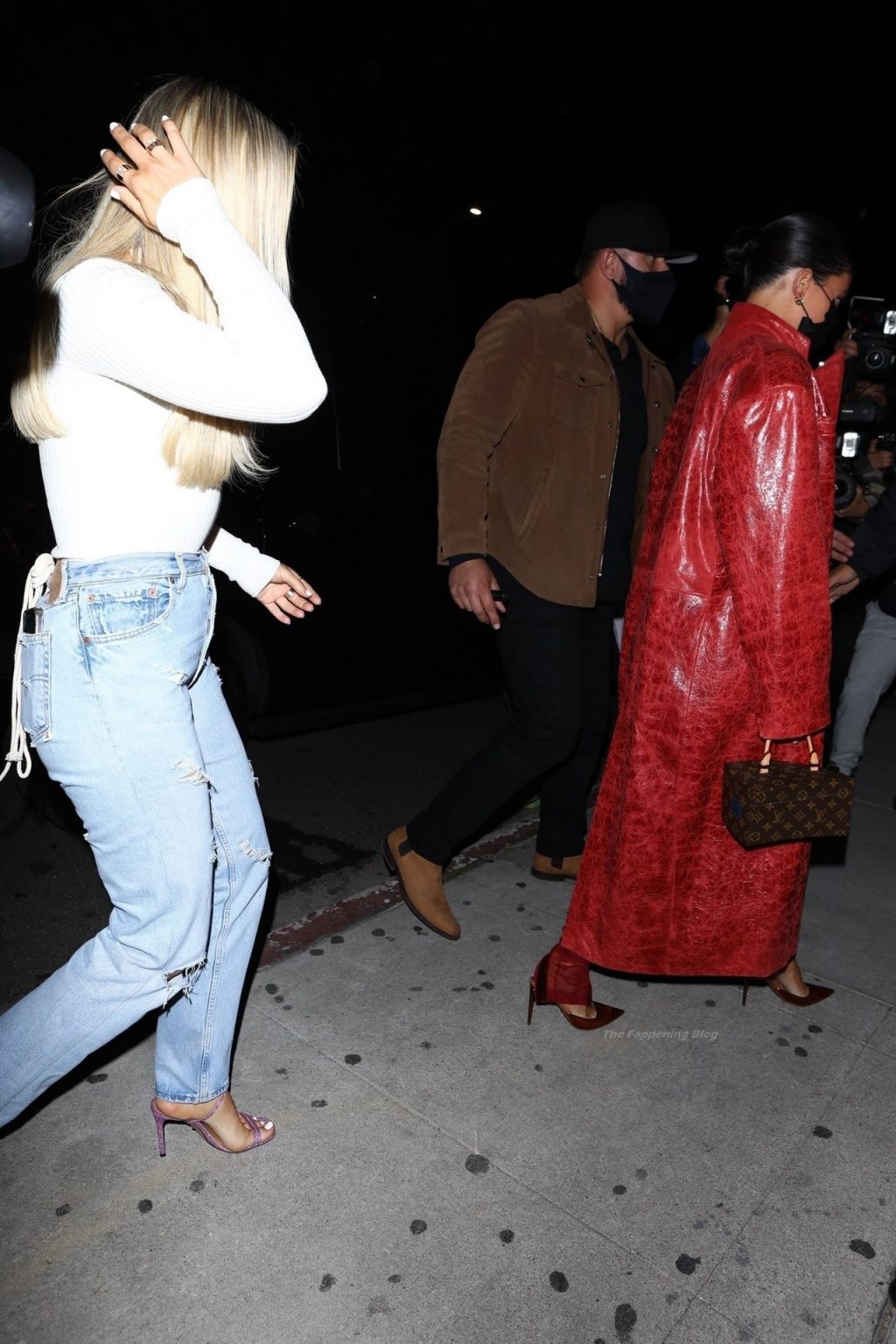 Kylie Jenner Arrives for Justin Bieber’s Album Release Party in a Sexy Red Ensemble (88 Photos)