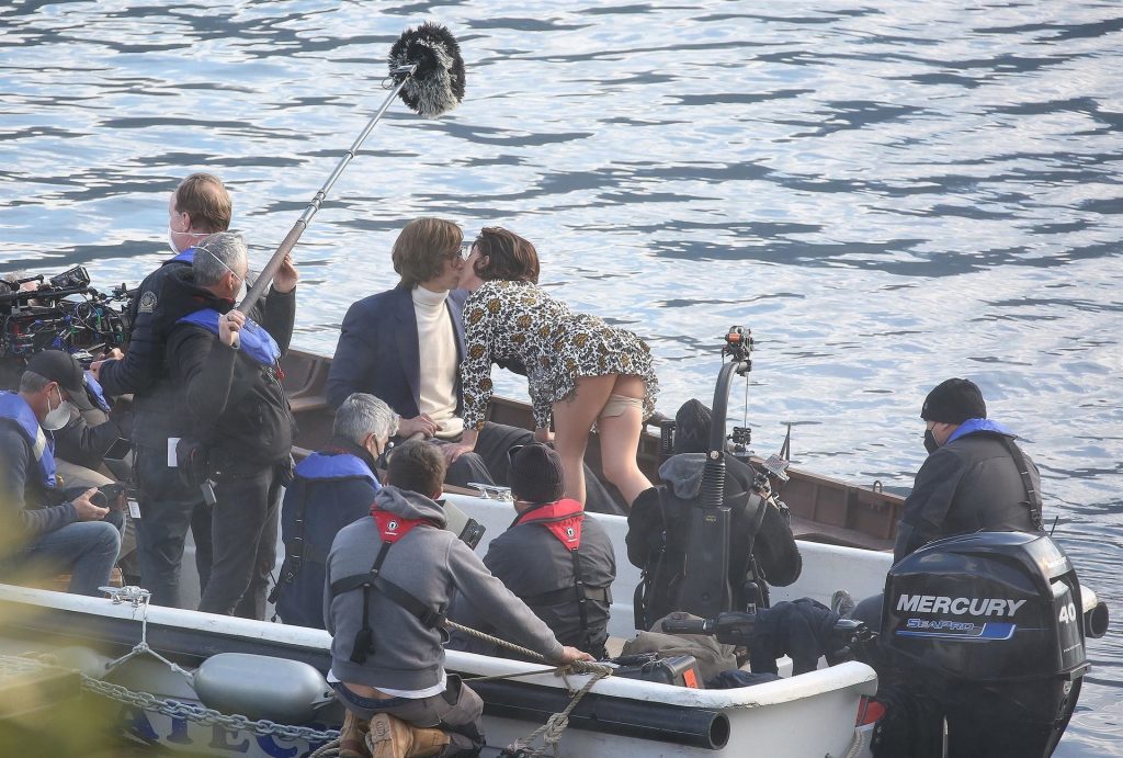 Lady Gaga &amp; Adam Driver Are Seen Kissing on a Boat at Lake Como (39 Photos)