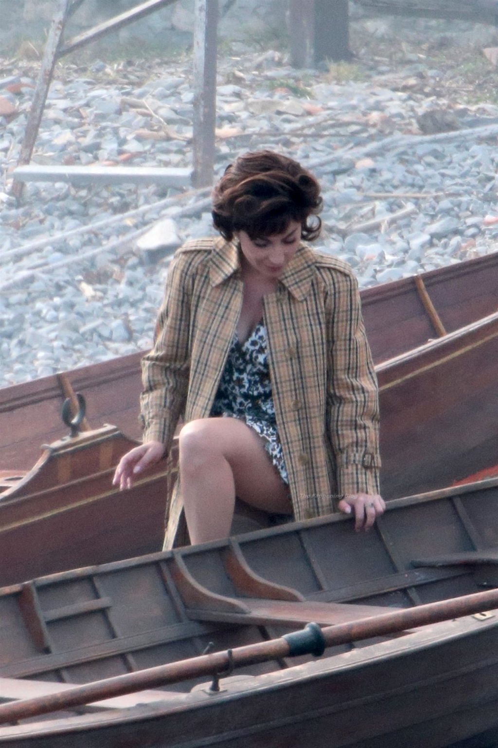 Lady Gaga &amp; Adam Driver Are Seen Kissing on a Boat at Lake Como (39 Photos)