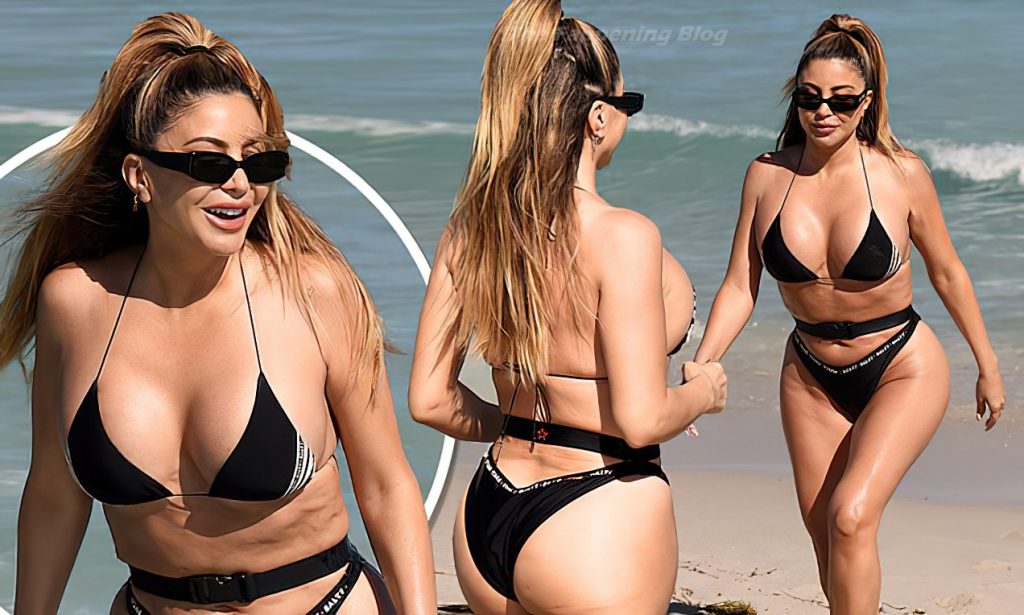 Larsa Pippen Displays Her Booty &amp; Boobs (3 Collage Photos)