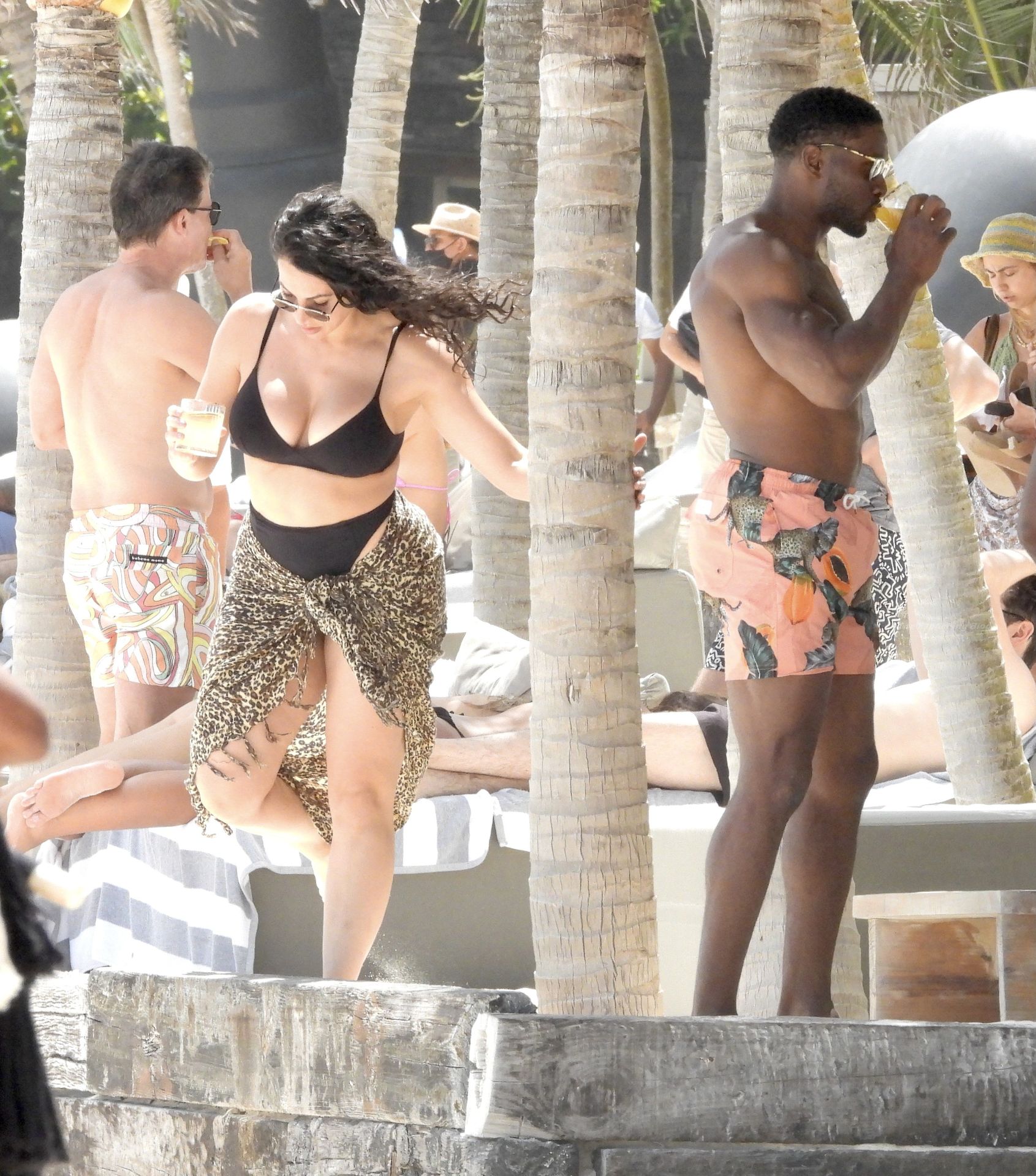 Lilit Avagyan Shows Off Her Curves as She Hits the Beach in Mexico with Reggie Bush (32 Photos) #TheFappening