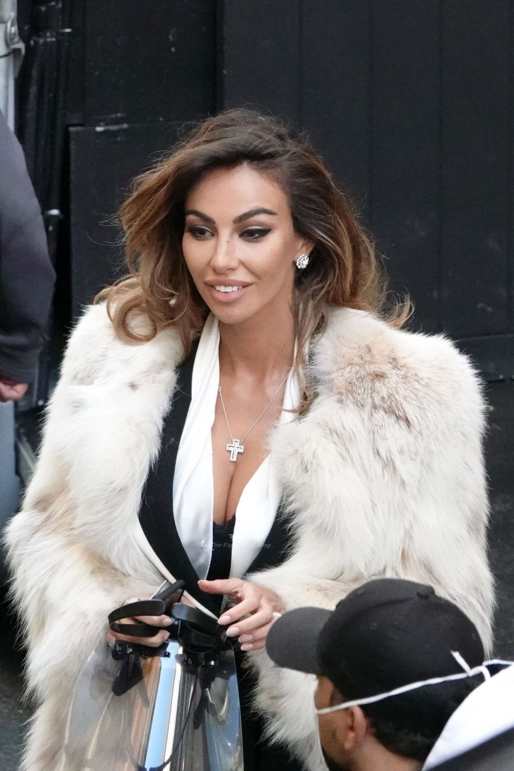 Madalina Ghenea is Pictured on Set Filming the New Movie House Of Gucci (25 Photos)