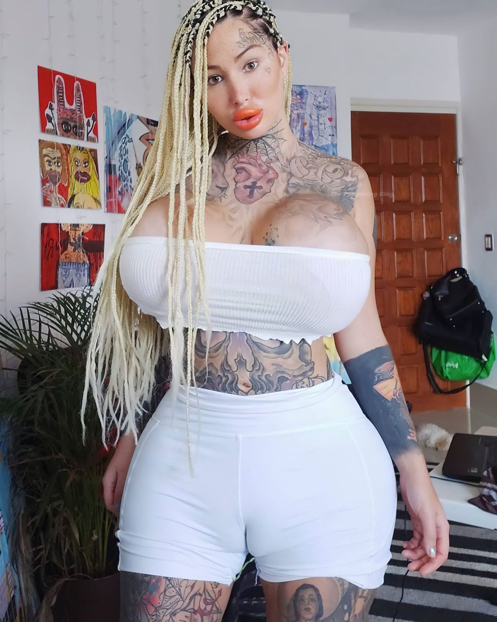 Mary Magdalene Unveils Full Bum Tattoo After Splashing Out Thousands On Butt Lift (33 Photos)