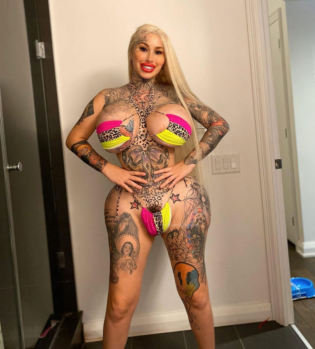 Mary Magdalene Unveils Full Bum Tattoo After Splashing Out Thousands On Butt Lift (33 Photos)