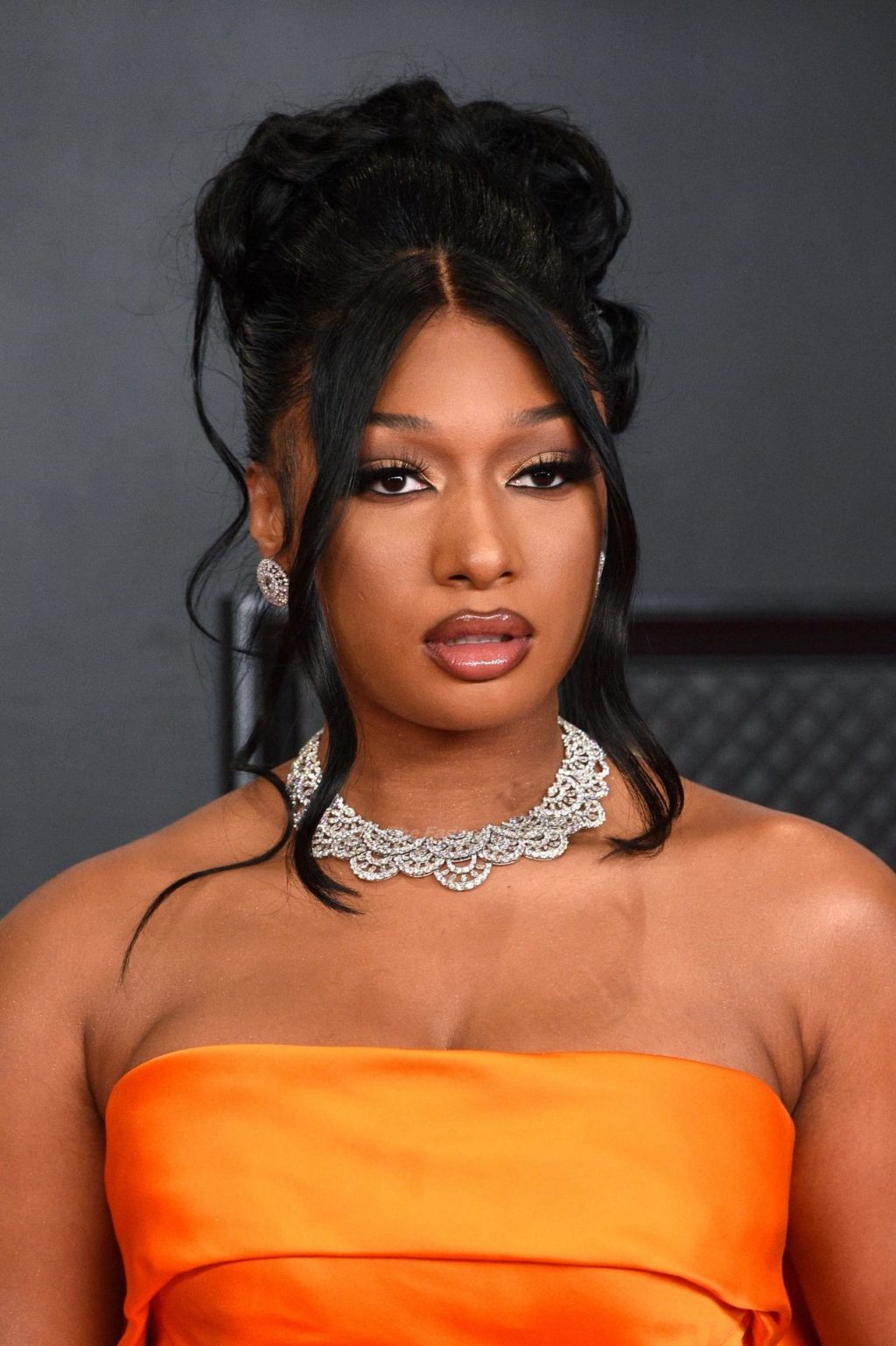 Megan Thee Stallion Displays Her Boobs, Butt and Legs at the 63rd GRAMMY Awards (49 Photos)