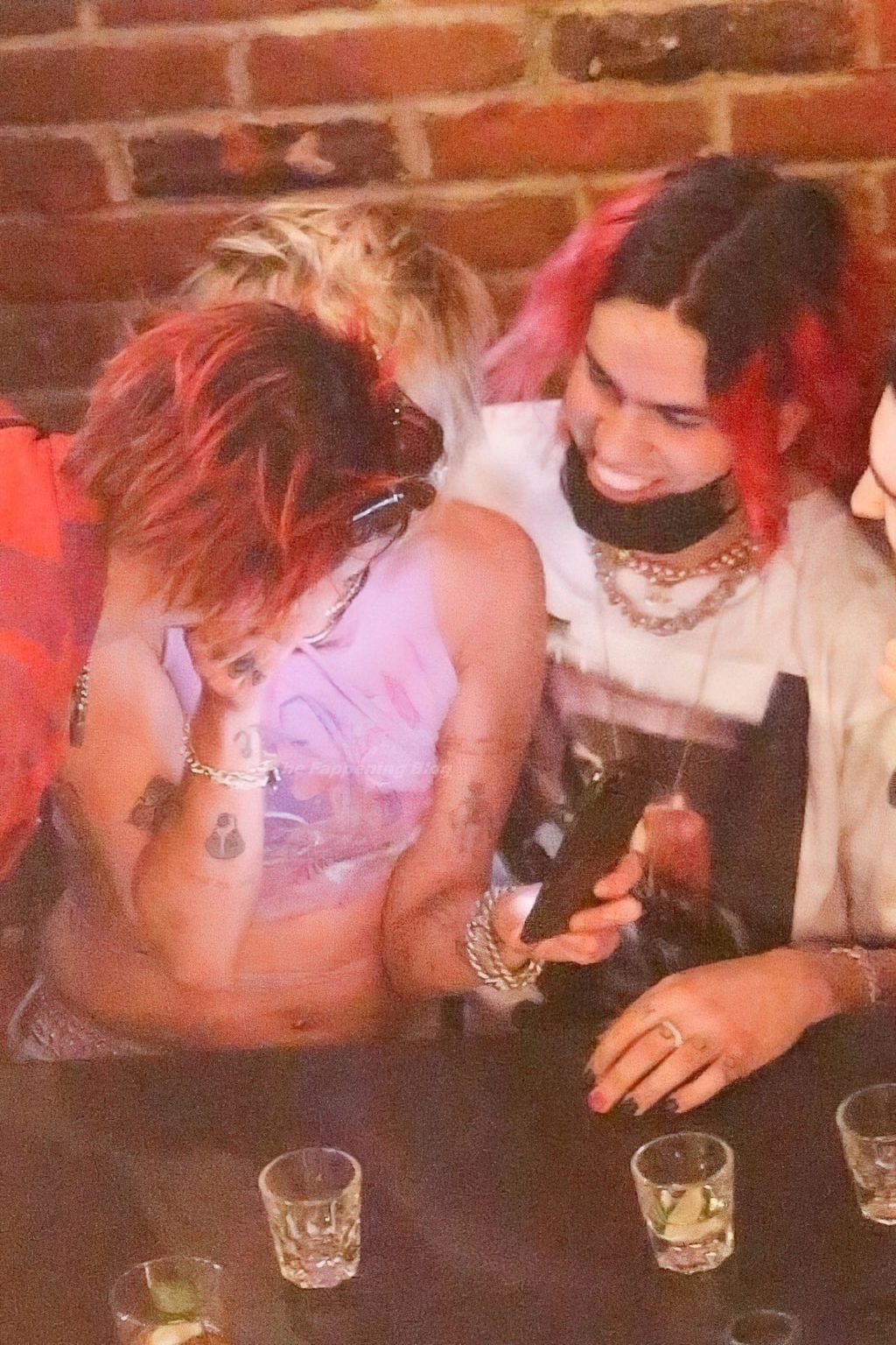 Miley Cyrus Sparks Dating Rumors as She is Seen Getting Very Frisky with Yungblud (64 Photos)