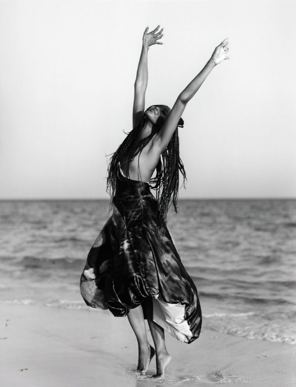 Naomi Campbell Nude – i-D Magazine (7 Photos)