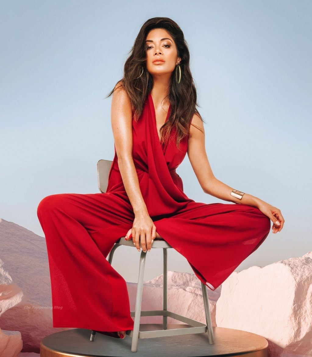 Nicole Scherzinger Oozes Class and Sophistication on a 3d Rendering of Podium Copper and Stone (6 Photos)