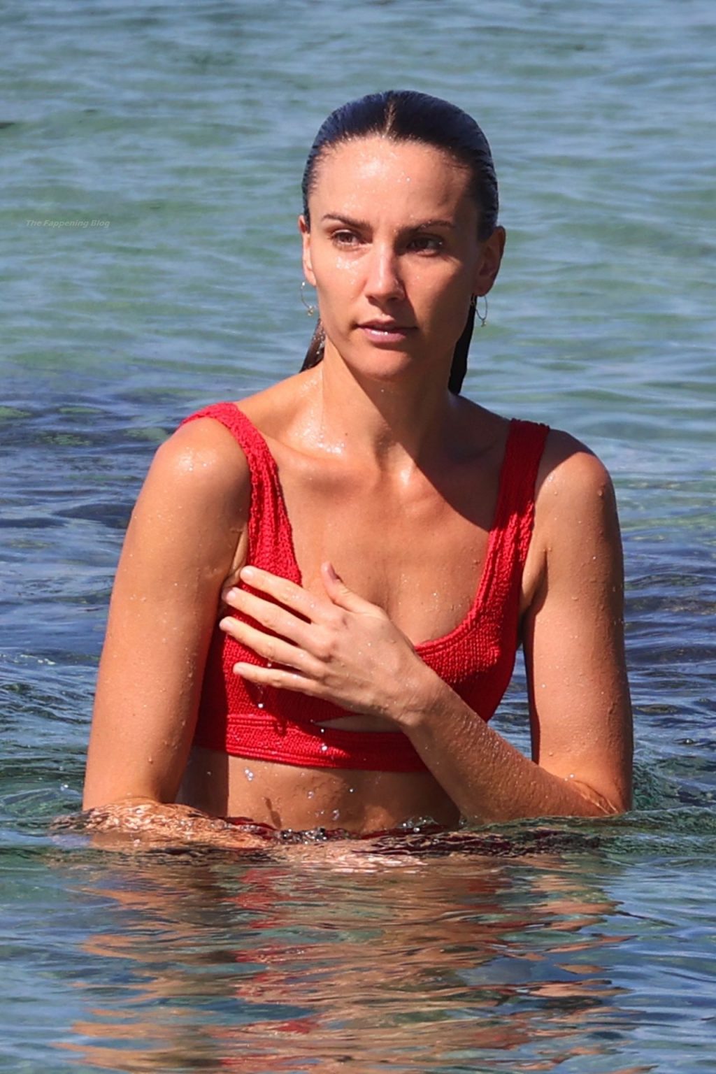 Rachael Finch is Seen in a Red Bikini at Bronte Beach (59 Photos)