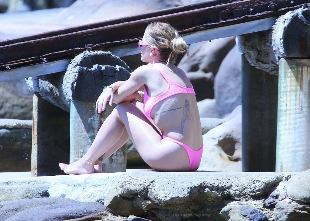 Rita Ora is Seen Looking Pretty in Pink in Sydney Harbour (42 Photos)