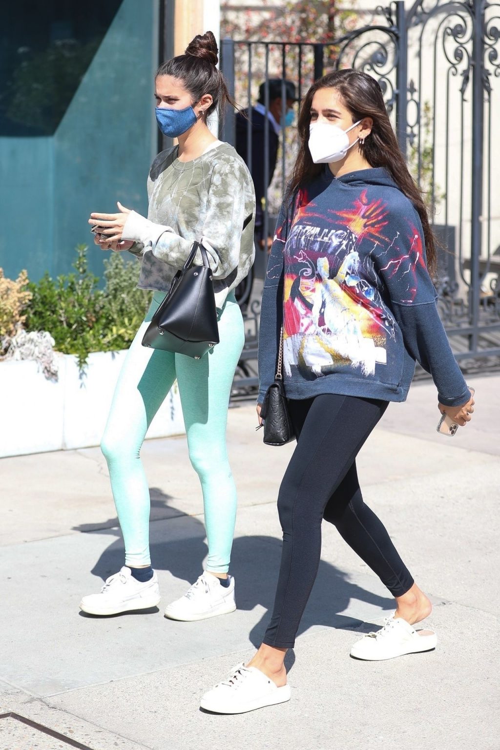 Sara Sampaio Stops by Urth Caffe with a Friend After Hitting the Gym (30 Photos)