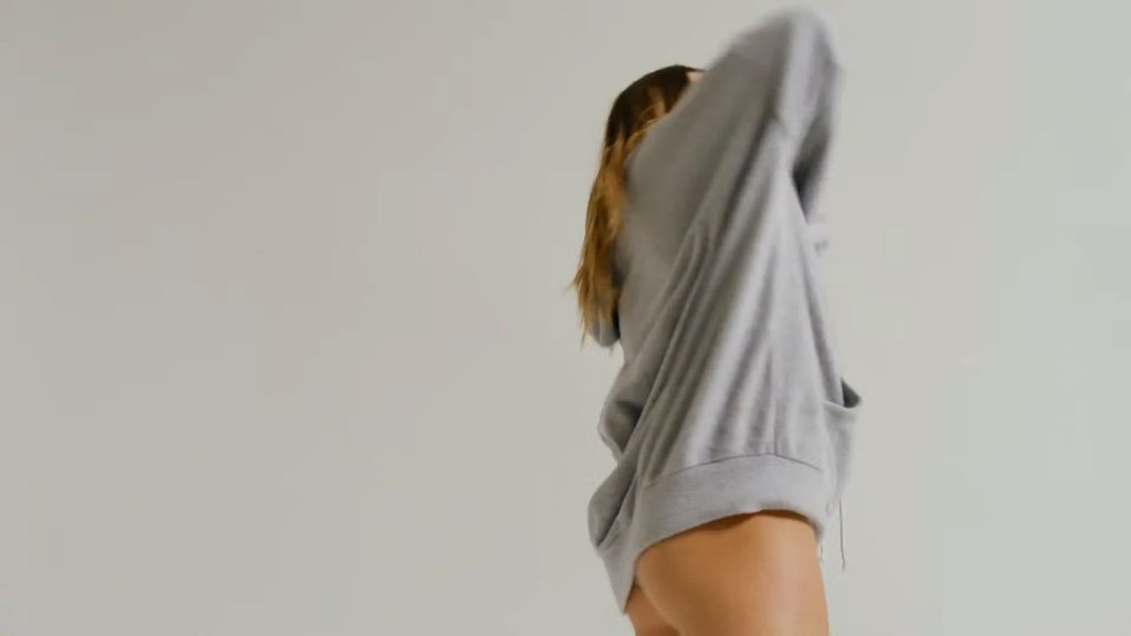 Hailey Bieber Sexy &amp; Topless – Superga (28 Photos + Video)
