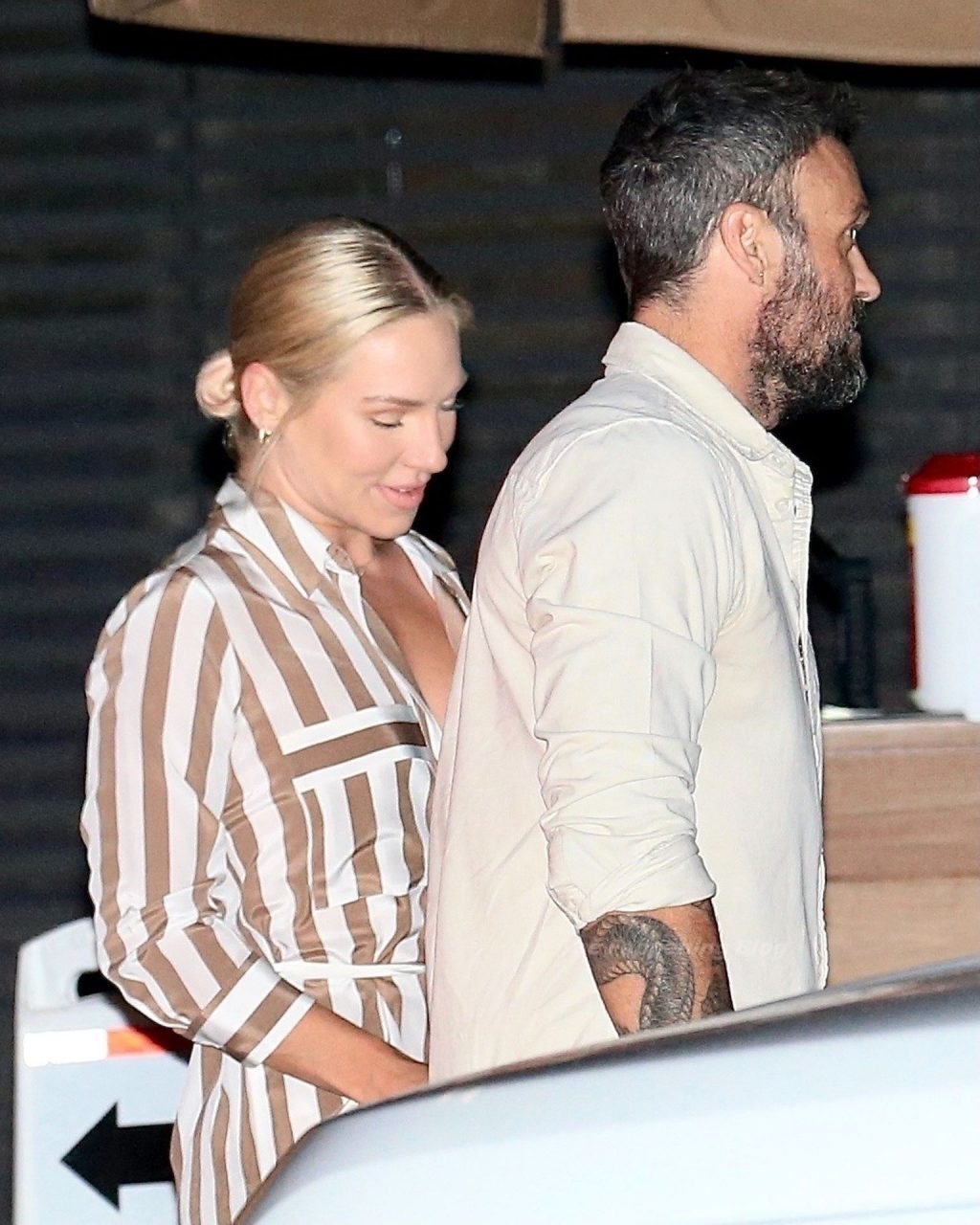 Brian Austin Green &amp; Sharna Burgess Step Out to Dinner in Malibu (8 Photos)