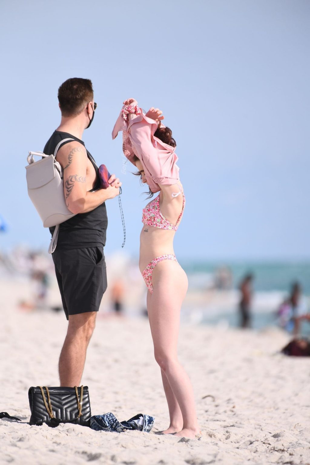 Urszula Makowska Displays Her Sexy Bikini Body on the Beach in Miami (16 Photos)