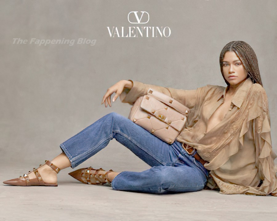 Zendaya Poses for Valentino’s Handbag Campaign (5 Sexy Photos)