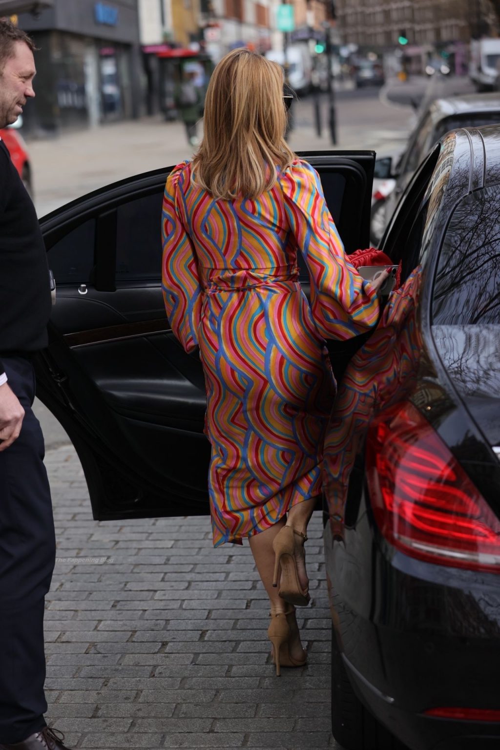 Leggy Amanda Holden is Spotted at Global Studios (66 Photos)