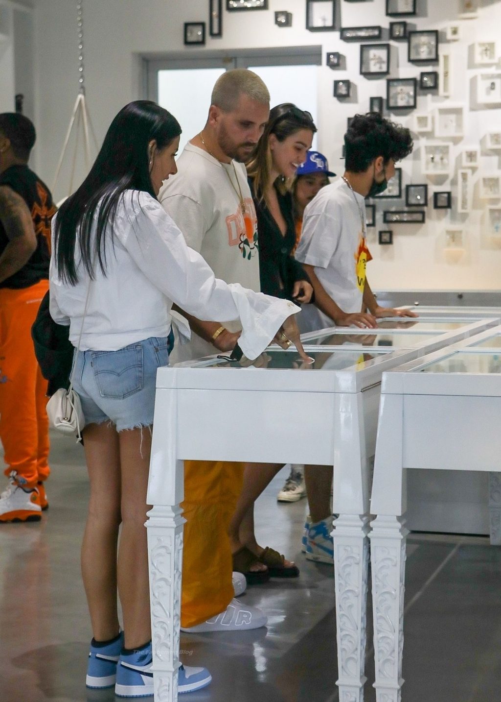 Scott Disick &amp; Amelia Gray Hamlin Visit the Chrome Hearts Store in the Miami Design District (37 Photos)