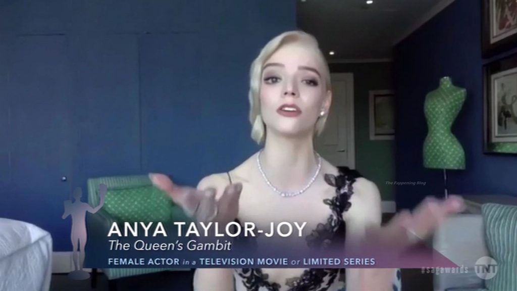 Anya Taylor-Joy Wins SAG Award (16 Pics + Video)