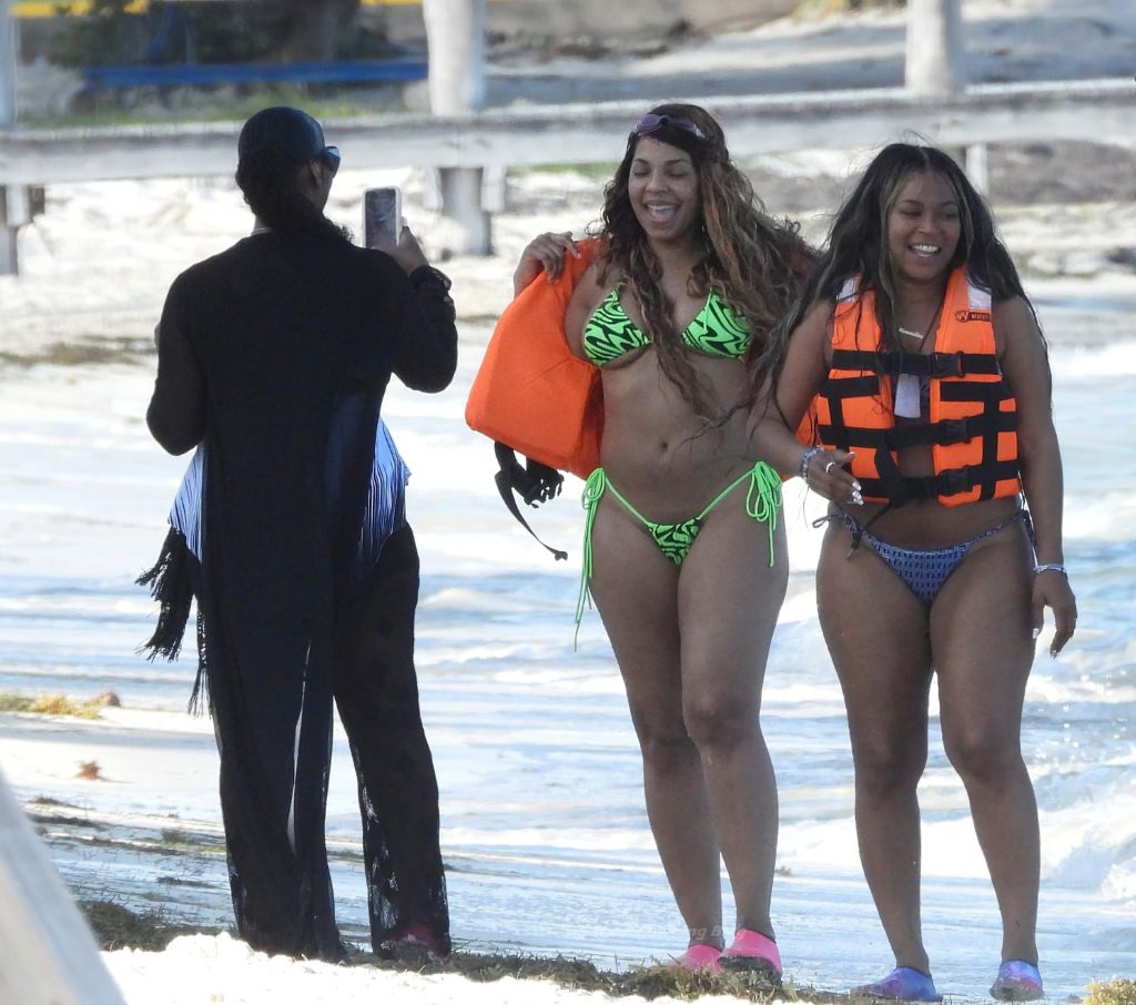 Ashanti Hits the Beach in a Bikini in Tulum (97 Photos)
