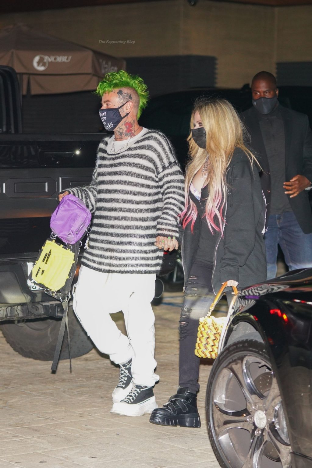 Avril Lavigne &amp; Mod Sun Have a Friday Date Night at Nobu (41 Photos)