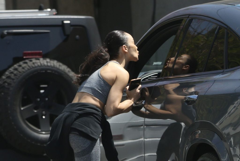 Eiza Gonzalez Bumps Into Cara Santana After Hitting the Gym (47 Photos)