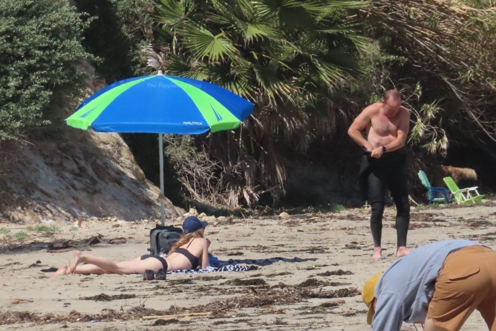 Clark Gregg Has a Beach Day with a Mystery Woman (19 Photos)
