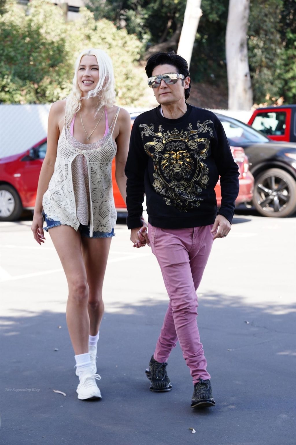 Courtney Anne Mitchell &amp; Corey Feldman Arrive for a Shoot in North Hollywood (109 Photos)