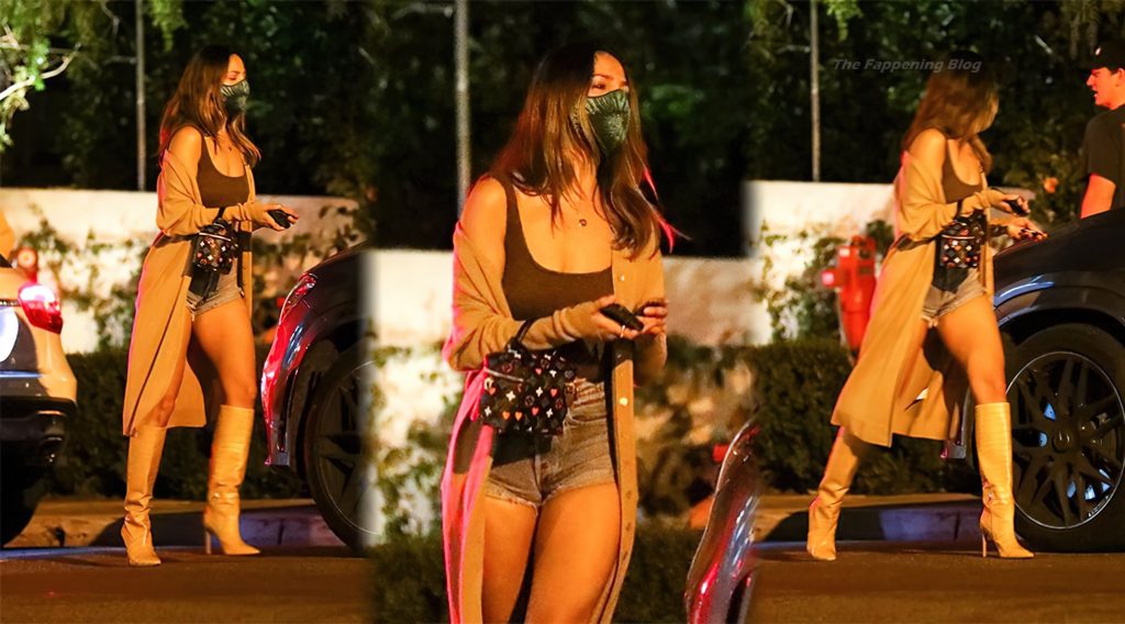 Eiza Gonzalez Shows Off Her Toned Legs While Out for Dinner with Friends (24 Photos)