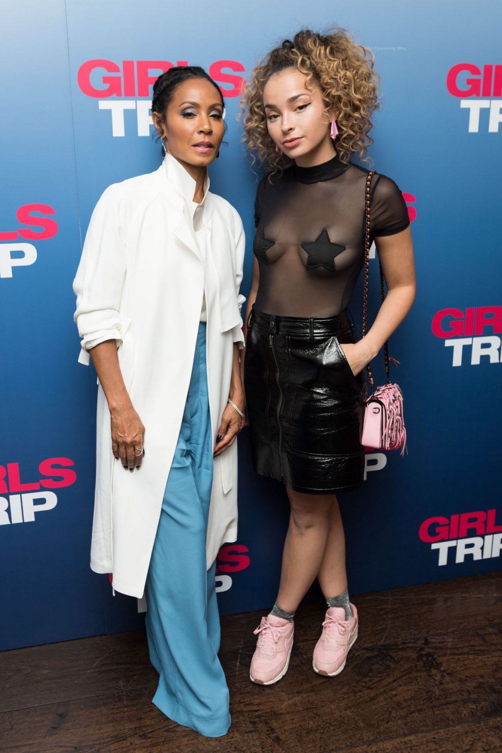 Braless Ella Eyre Attends a Special Screening of Girls Trip at the Soho Hotel (6 Photos)