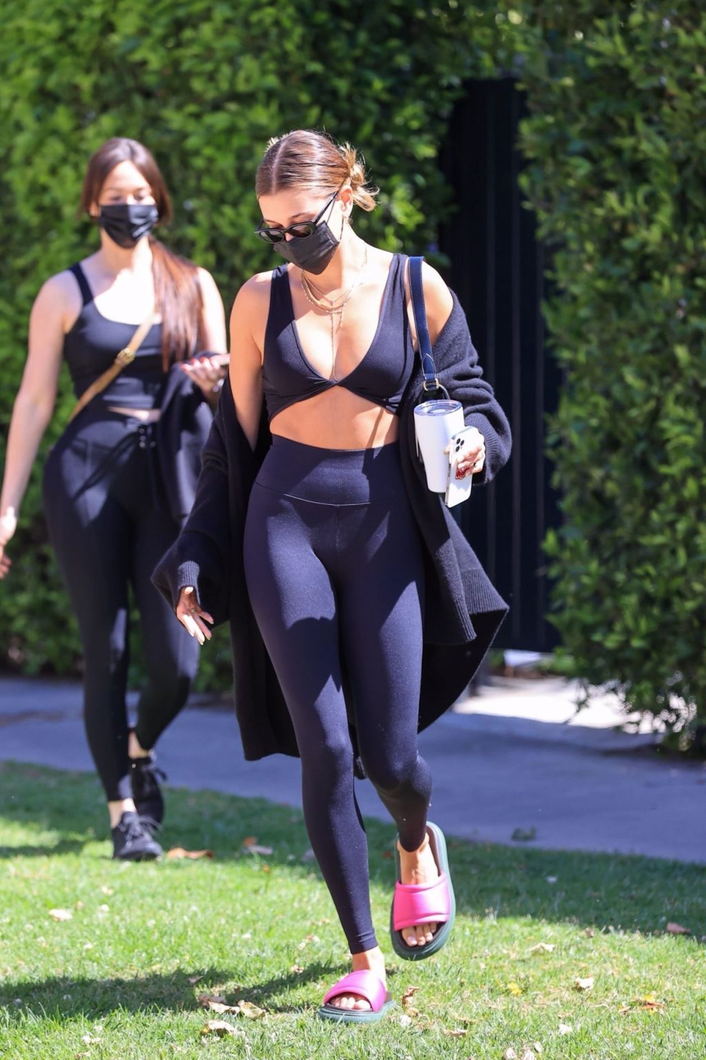 Hailey Bieber is Seen Leaving Pilates After a Workout in LA (68 Photos)