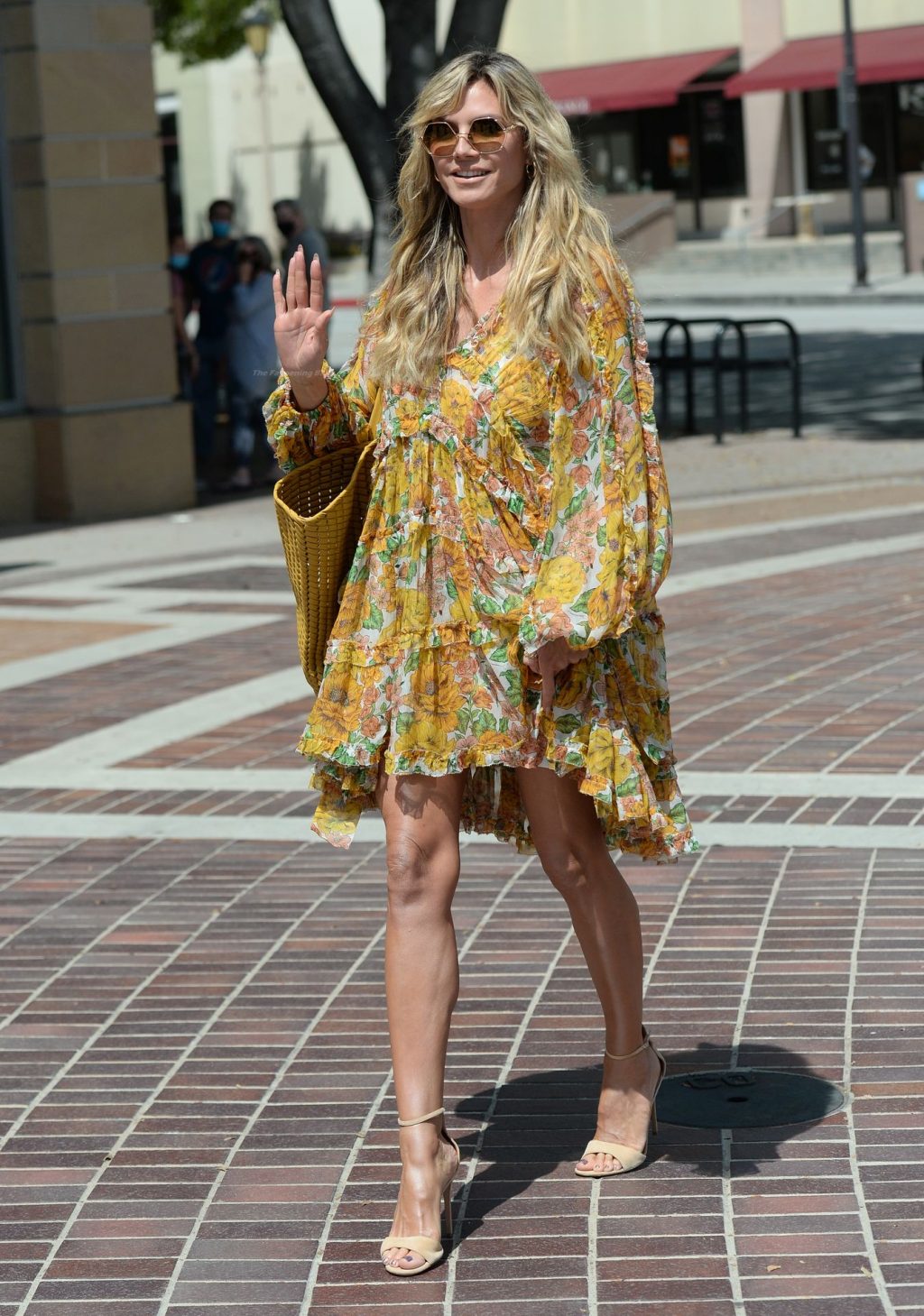 Leggy Heidi Klum Makes a Beautiful Arrival at AGT Taping in LA (85 Photos)