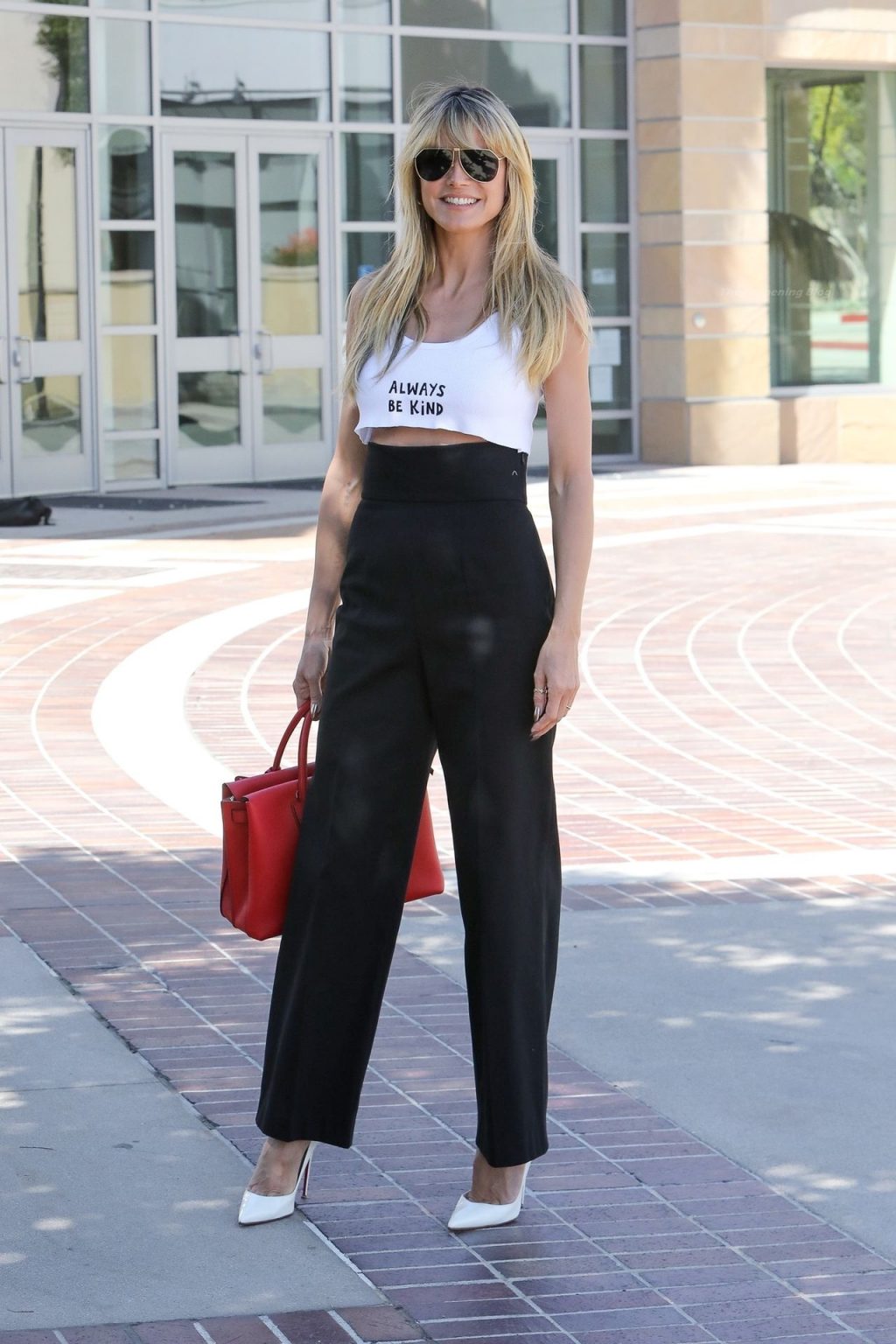Heidi Klum Arrives for AGT Taping in Pasadena (31 Photos)