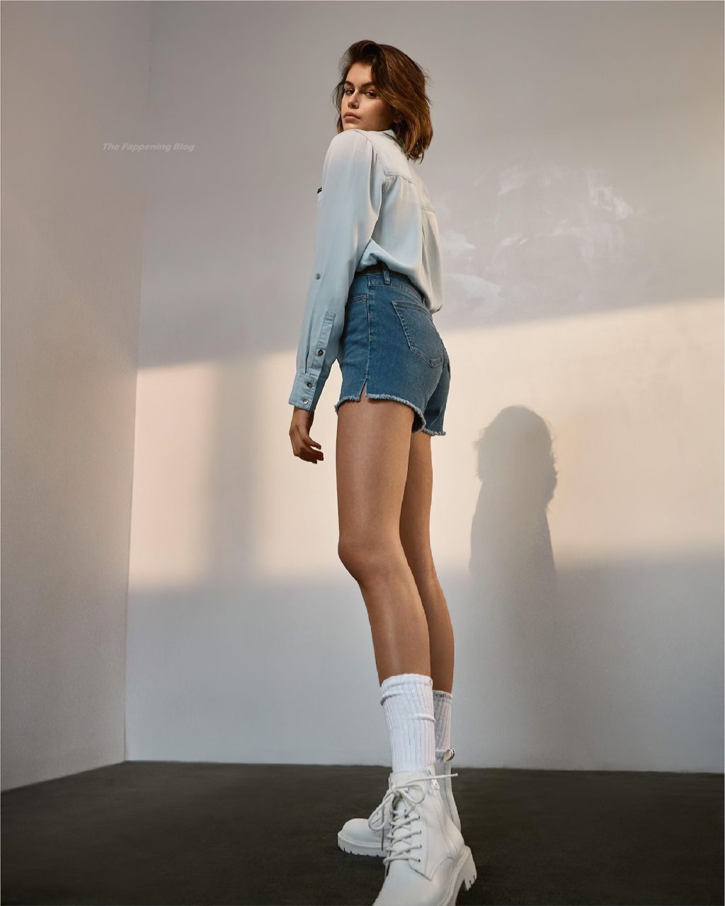 Kaia Gerber Poses for Calvin Klein (12 Photos)