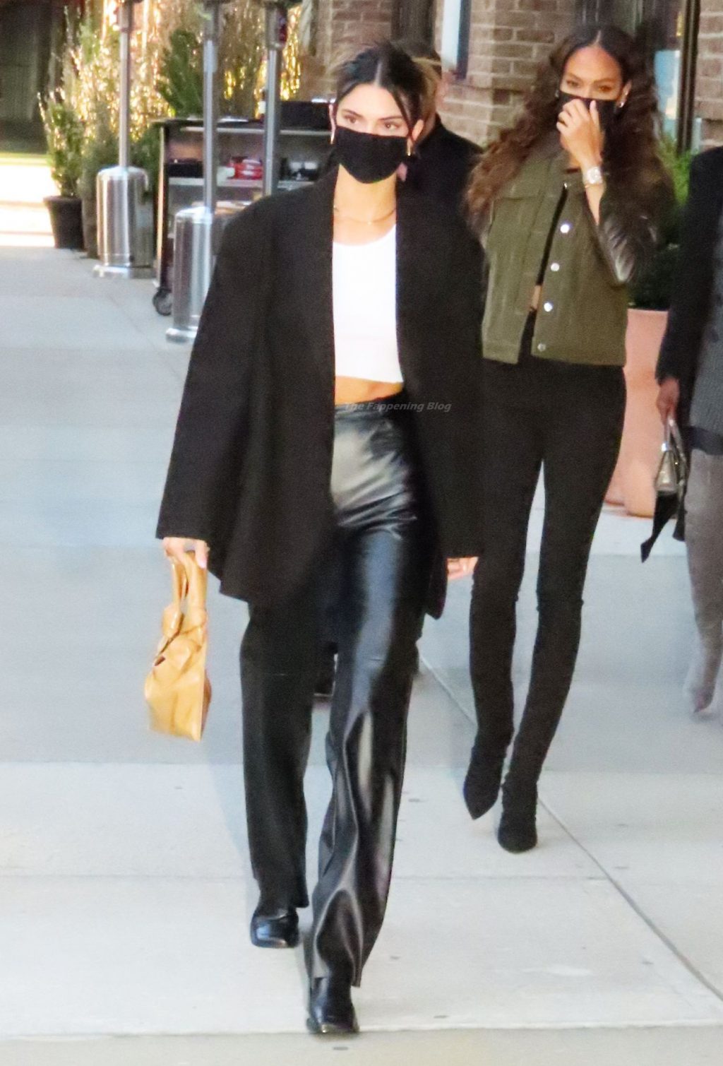 Braless Kendall Jenner &amp; Joan Small Stops By Tribeca, NYC (66 Photos)