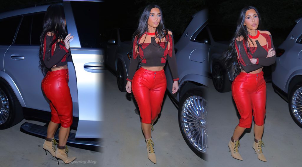 Kim Kardashian Leaves a Friend’s House in WeHo (21 Photos)