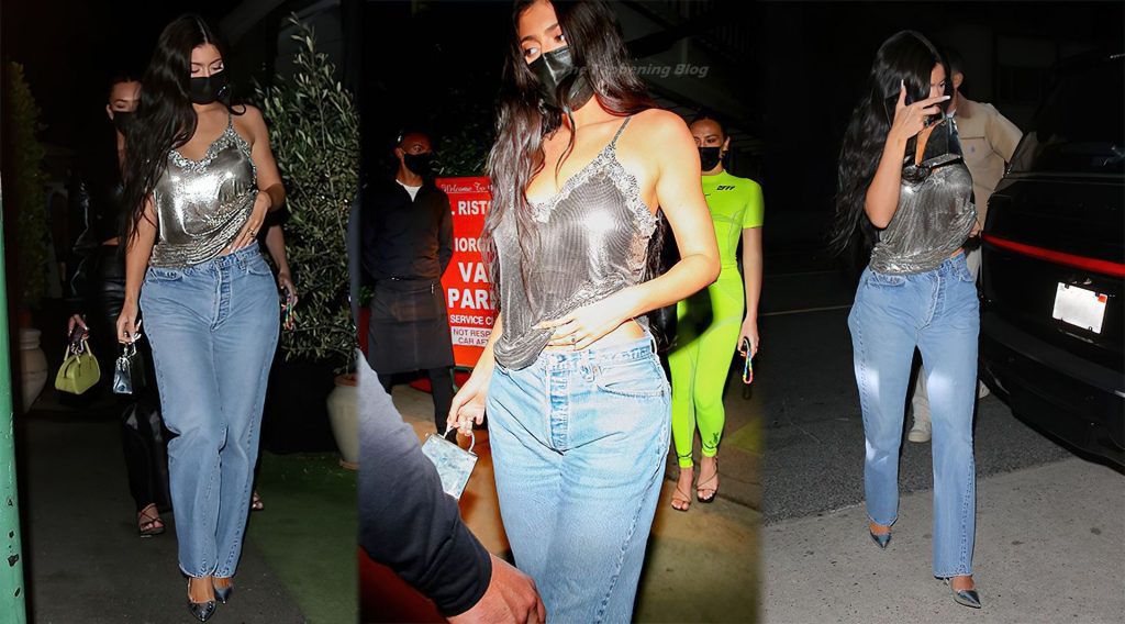 Kylie Jenner Hot (2 Collage Photos)
