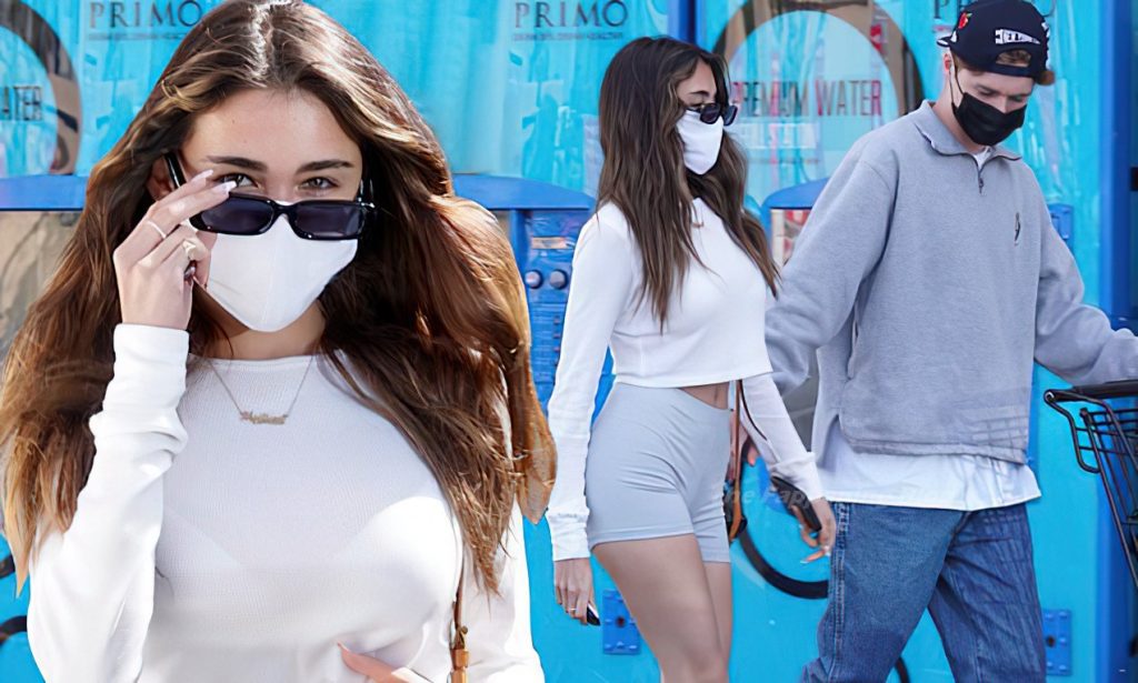 Madison Beer Hot (2 Collage Photos)