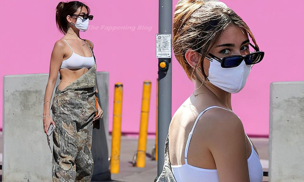 Madison Beer See Through (2 Collage Photos)