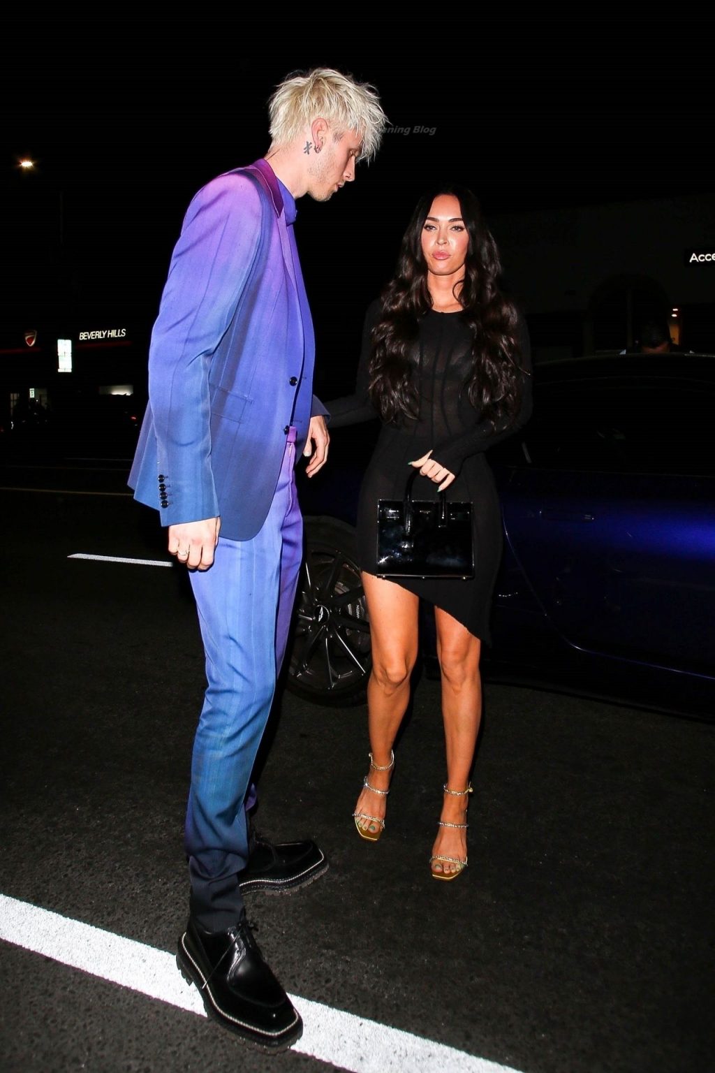 Megan Fox &amp; MGK Put on Their Best Attire as They Attend an Event at The Nice Guy (22 Photos)